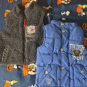 Fox Blue Zippered Vest